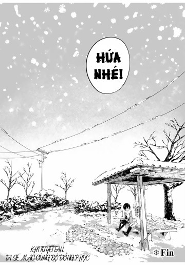 Khi tuyết tan, ta sẽ mặc chung bộ đồng phục